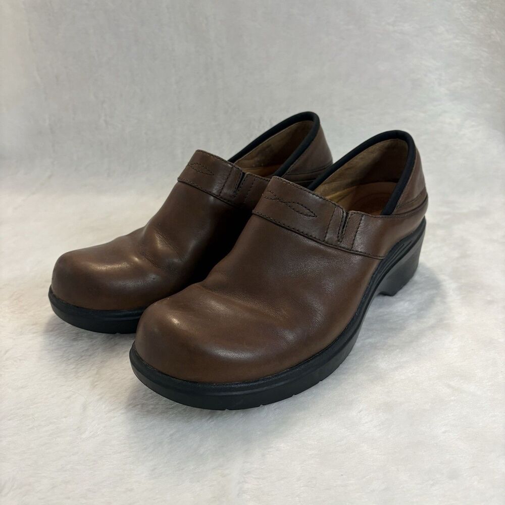 Women’s Ariat Santa Cruz Clogs Mules Slip On Shoes Size 10 Brown